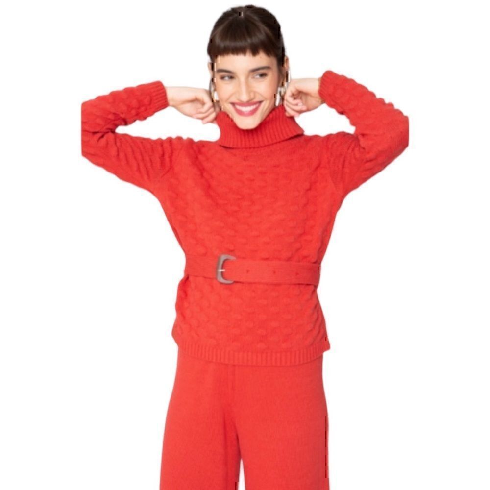 NWT Callahan ‘Rachelle’ Turtleneck in Brick Size M